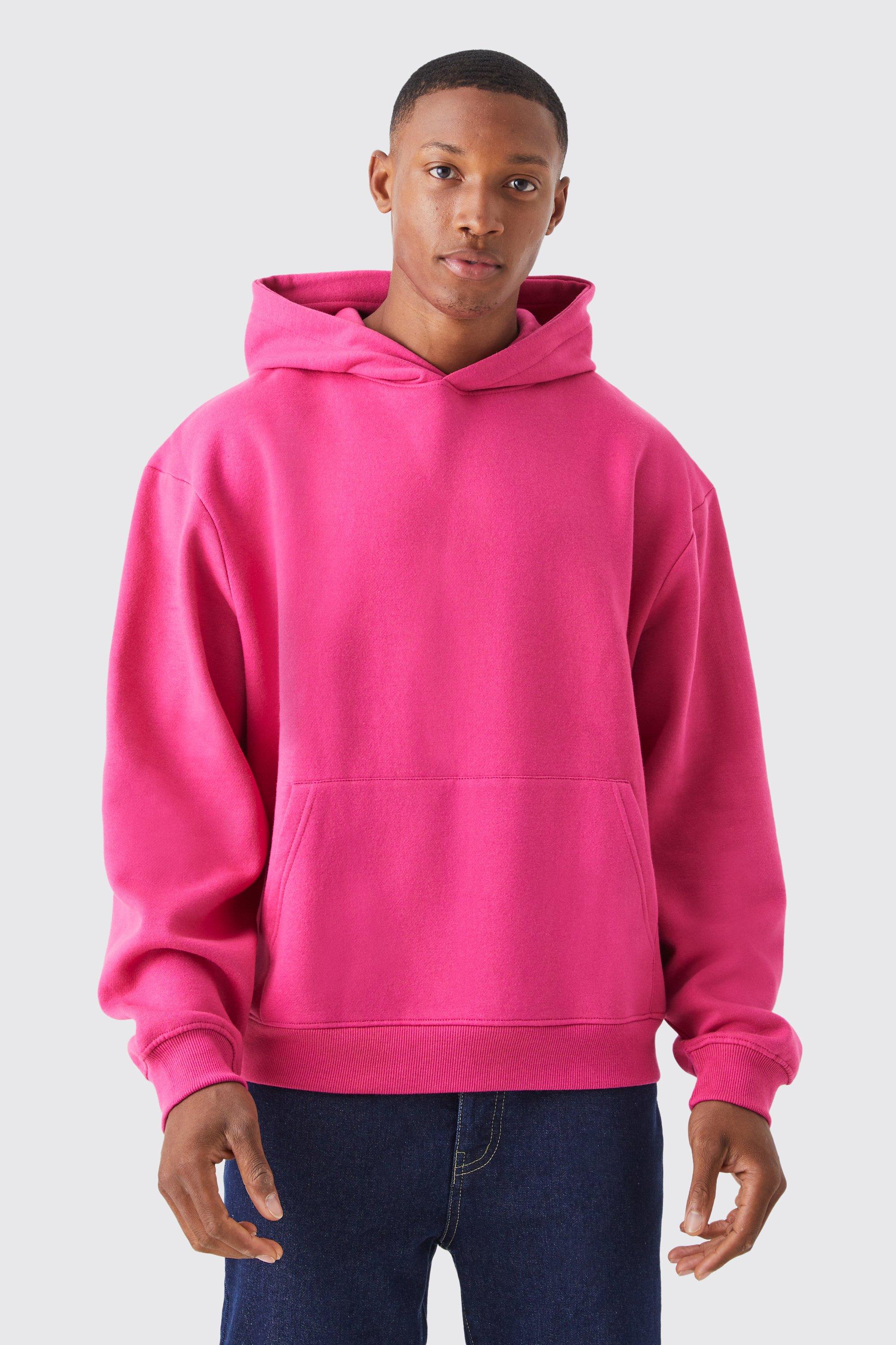 Oversized Boxy Hoodie boohooMAN USA